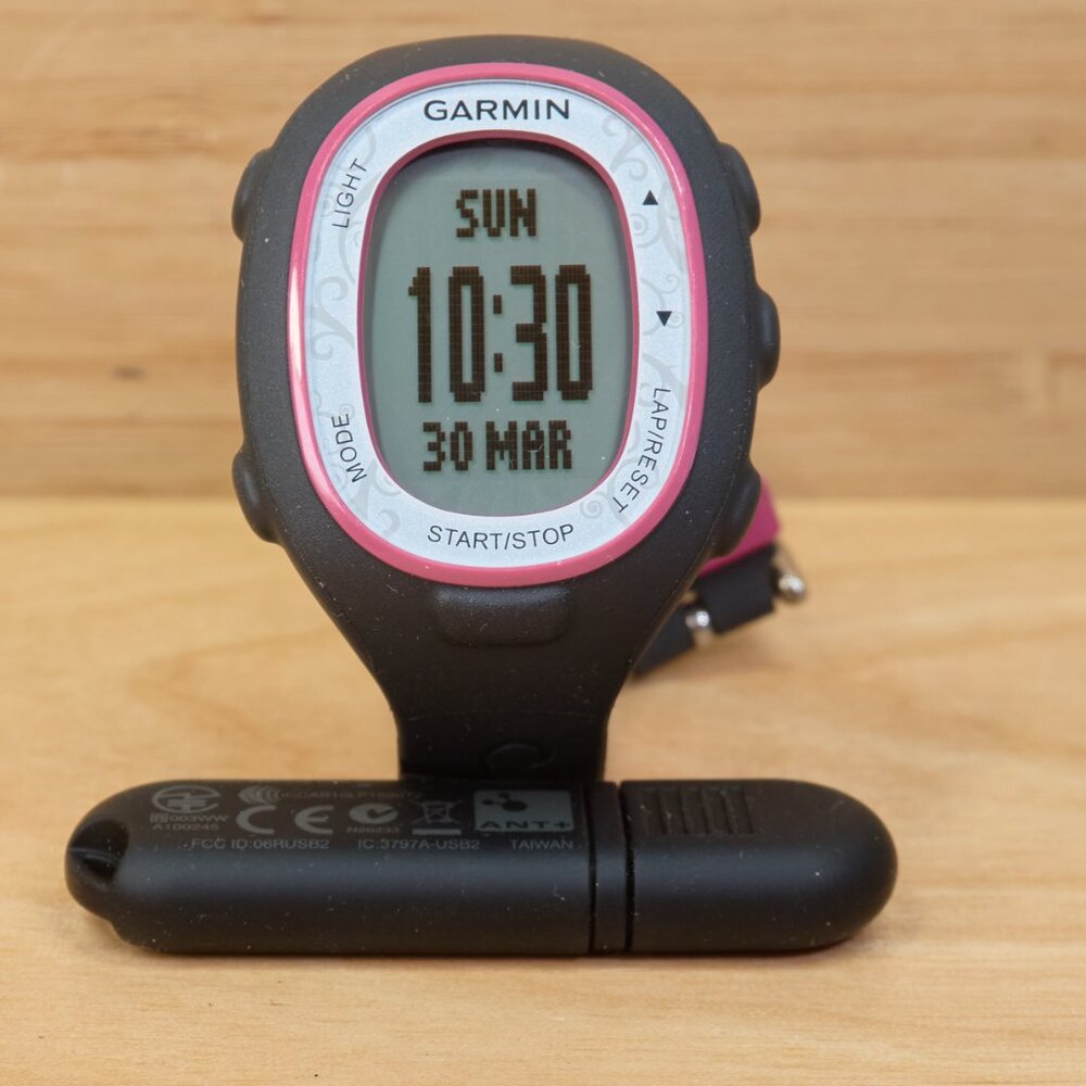 Garmin FR70 W Pink Women's Sport Watch Only, new battery